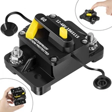 MKR-27 60 AMP Circuit Breaker 1865115 Fits for Minn Kota Trolling Motors 12V-48V