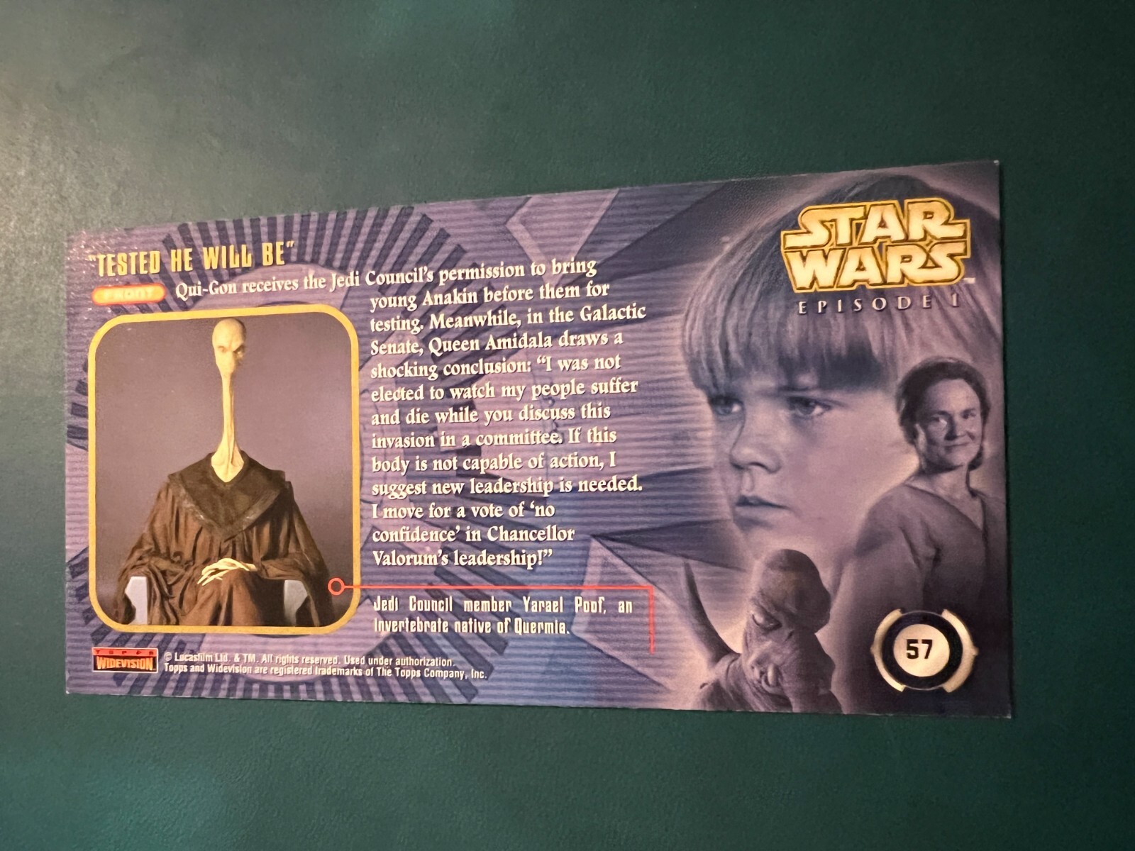 1999 Topps Star Wars Episode I SERIES 1-2 Widevision Complete Your Set U Pick - Picture 126 of 331