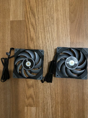 Thermaltake TOUGHFAN 14 140mm Case Fan - Black (2-Pack)