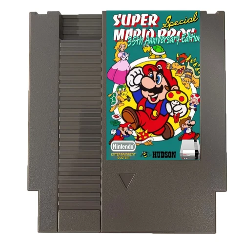 🎉 Super Mario Bros. Special – 35th Anniversary NES Game Cartridge