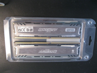 Crucial Ballistix Sport LT 16GB 3200MHz DDR4 DRAM Memory (2x8gb