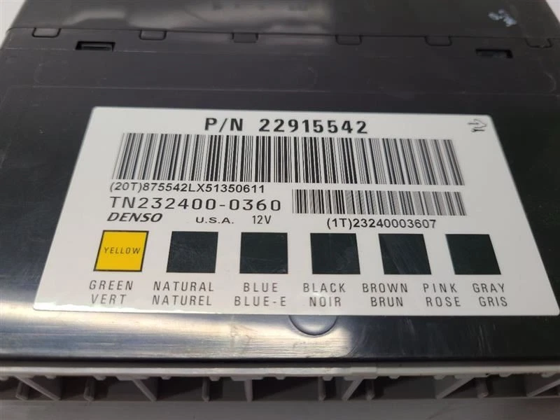 Chevrolet Impala 2013 2014 2015 2016 carrocería módulo de control BCM BCU 22915542 OEM Foto 3 de 4