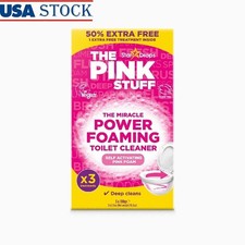 Miracle Power Foaming Toilet Bowl Cleaner Foaming Powder Fresh Scent 3 Sachets