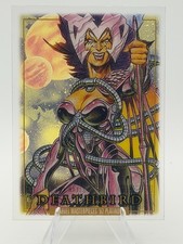Deathbird - 2024 SkyBox Clear Cut Marvel Masterpieces 92 Platinum #73