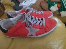 Baskets Golden goose rouge taille 38 femme ou enfant