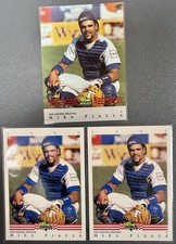 Mike Piazza San Antonio Missions Card Lot (3) Classic Best 1992 Minor League