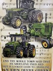 John Deere Green Metal 8x12 Inches Sign Great For Man Cave — photo 1