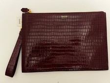 Tom Ford crocodile-embossed Red Calf leather