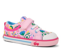 See Kai Run Kristin Pink/Garden Girls Sneakers NEW