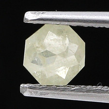 0.28TCW OCTAGON FANCY YELLOW DIAMOND NATURAL DIAMOND TO MAKE WEDDING RING