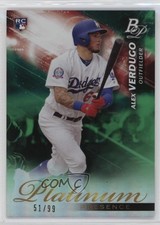 2018 Bowman Platinum Presence Green 51/99 Alex Verdugo #PP-7 2h5