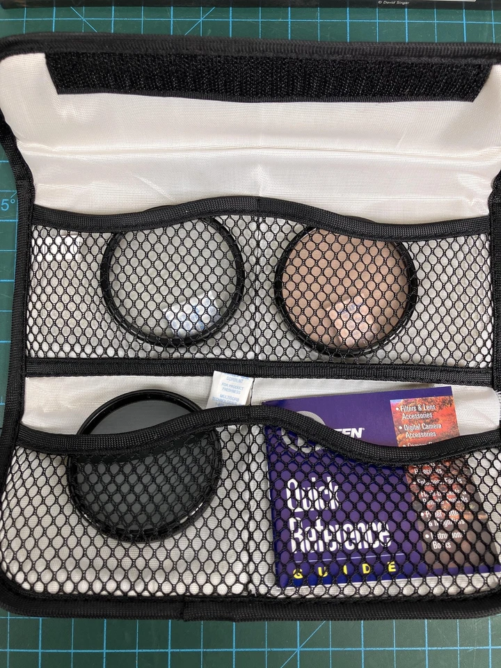 Tiffen 55mm Filters Kit UV Protector Circular Polarizer 812 Lens Camera Set USA - Image 2 of 4