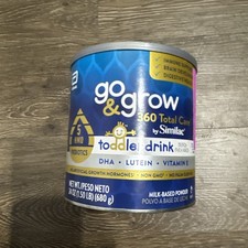 Go  Grow 360 Total Care by Similac Toddler Drink, 24-oz Can 5 HMOs Exp 08/2026