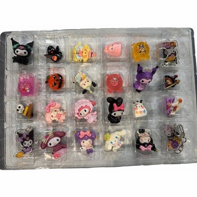 Sanrio Halloween Countdown Advent Calendar 24pc Pendant Charm Blind Box