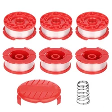 6 Spool+1 Cap+1 Spring CMZST065 Replacement String Trimmer Spool For CRAFYSMAN