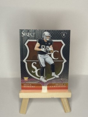 2024 Panini Select - Select Certified Rookies Brock Bowers #7 (RC)