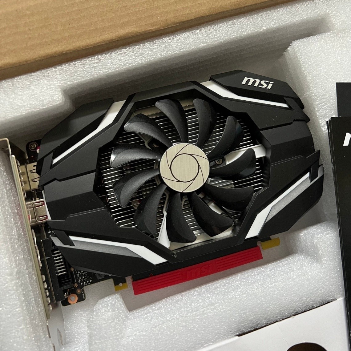 MSI GeForce GTX 1050 Ti 4G OC ARMOR Video Card PCI-E GDDR5 HDMI