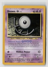 Unown [u] #51/75 Neo Discovery Uncommon Pokemon TCG LP on eBay