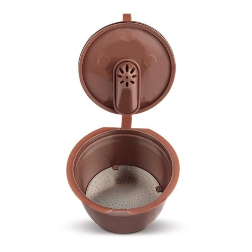 Tazza Capsule Caffè Ricaricabile Nuova per Cialde Filtro Dolce Gusto Nescafe Riutilizzabile - Foto 7 di 9