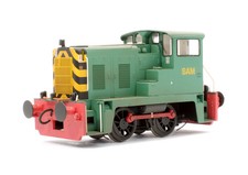 Heljan 2850 Class 02 'SAM' (ex-D2868) Industrial Plain Green Diesel Locomotive -