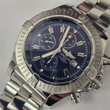 BREITLING A13370 SUPER AVENGER BLUE DIAL WATCH 48 MM (PAPER & MINT & ORIGINAL) 21