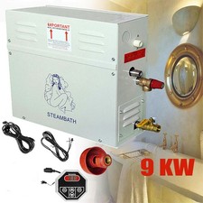 9KW Steam Generator Shower Sauna Bath Home Spa - Waterproof Control 95-131  USA