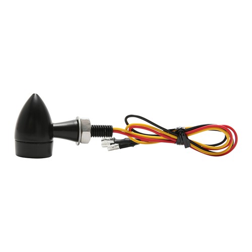 For Triumph Bobber Cafe Racer LED Turn Signal DRL Light Blinker Amber & Red 8mm - Picture 7 of 10