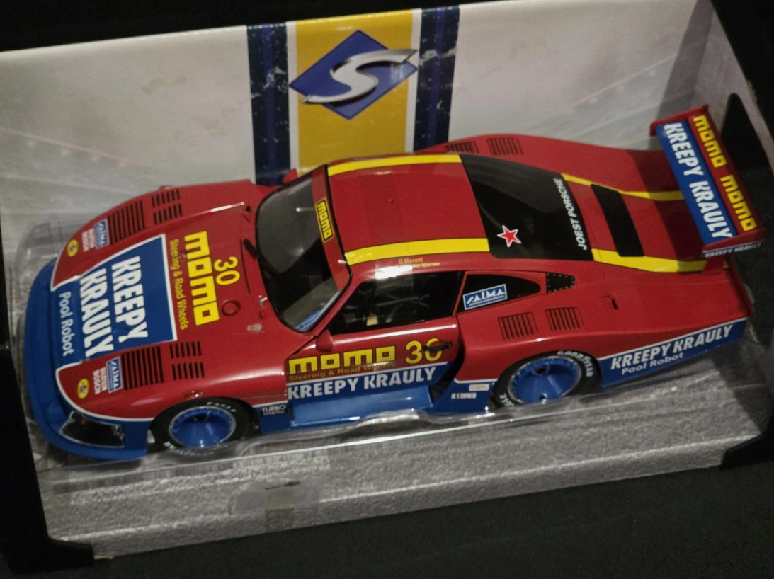Porsche 935 #30 Mid Ohio 1983 Moretti Solido 1/18 miniature automobile