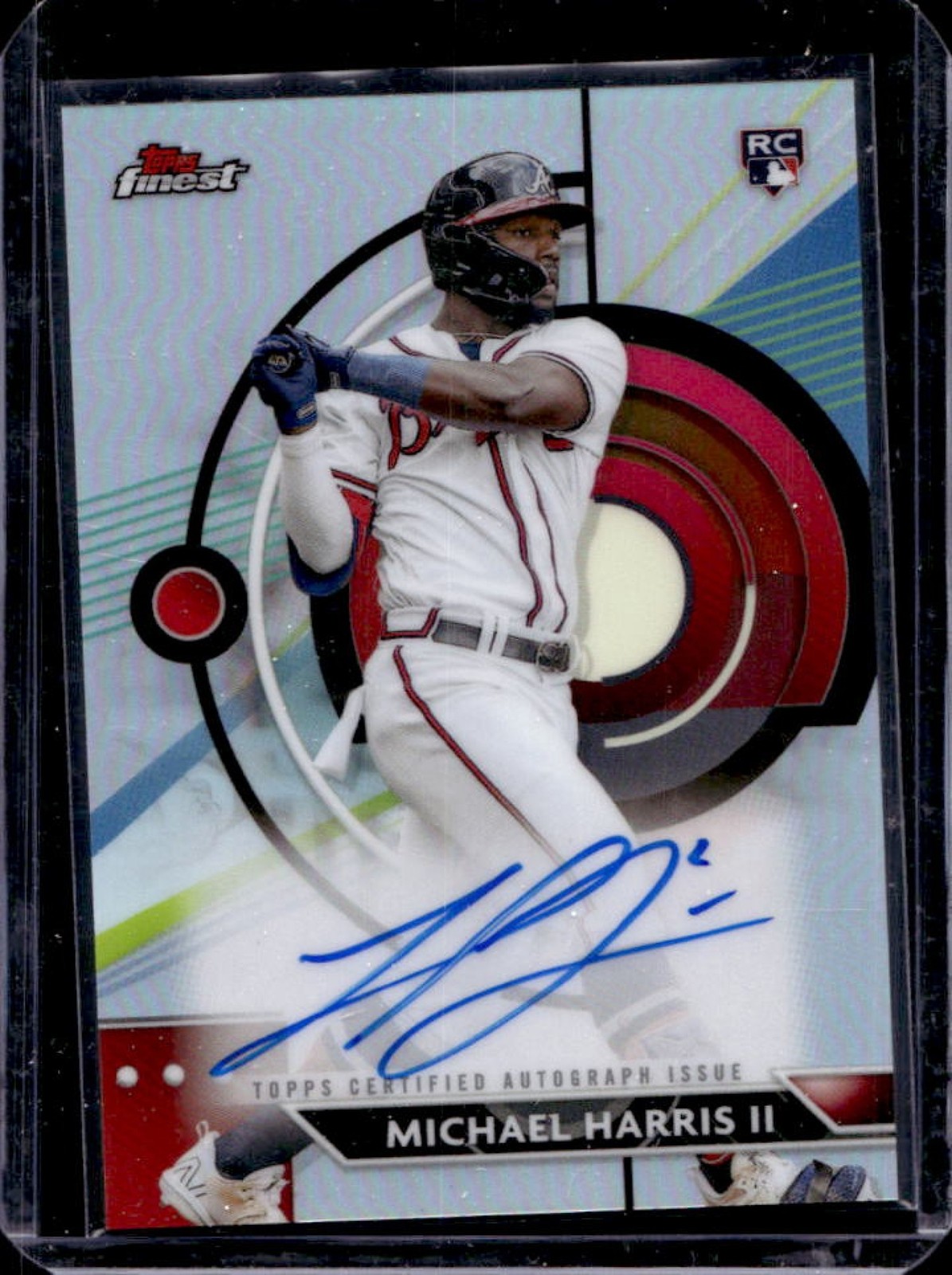 2023 Finest Michael Harris II Auto RC Rookie #FA-MH Braves