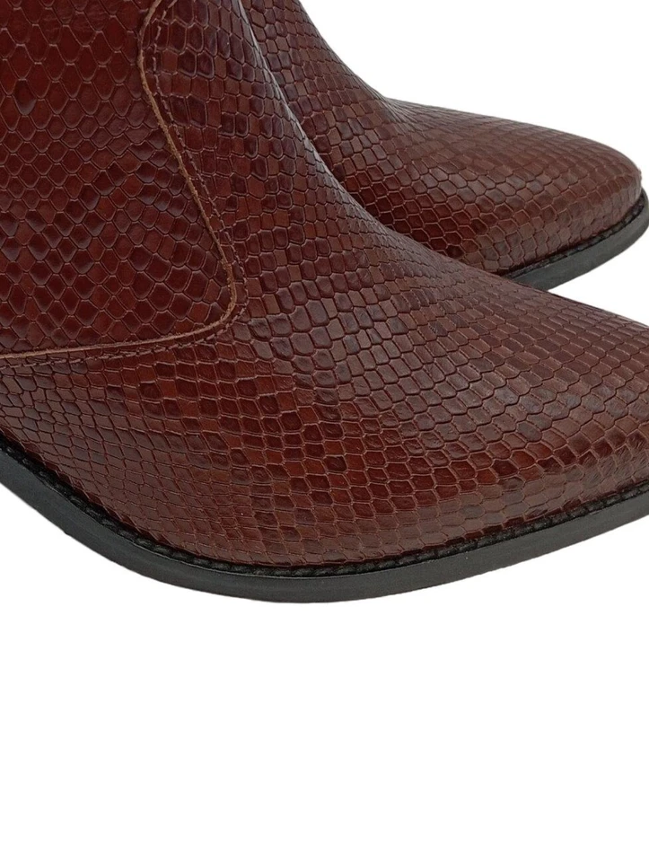 ESPRIT Botas con cremallera Mujeres Botines Talla EU 39 marrón estilo «business» - Imagen 3 de 4