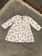 Stella McCartney Baby Girl Cherry Print Dress Size 9 Months