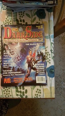 THE DARK SIDE ISSUES 107  MANY MORE LISTED