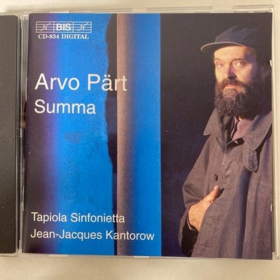 Arvo Prt Tabula Rasa Summa conducted by Kantorov