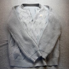 Freiheit Knit Pullover Sweater Size 2XL Textured Polyester Acrylic diamond