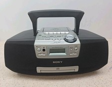 Sony CFD-S47 CD-Radio-Cassette Corded/Battery AM/FM Stereo Boombox - Old Style