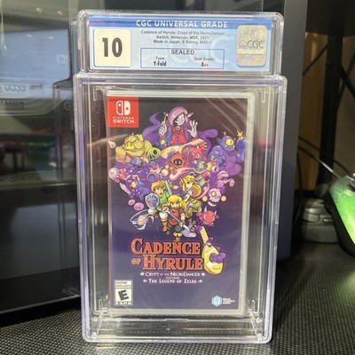 Cadence of Hyrule: Crypt of the NecroDancer ft. Zelda   Switch - CGC 10 A++