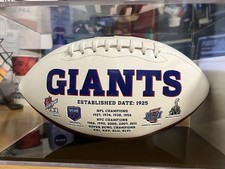 NY Giants Autographed Football James Bradberry Signed With Authenticity
