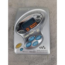 Sony Walkman WM-FX481 Portable Cassette Player TV Weather FM AM Radio Silver