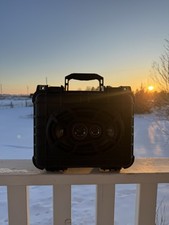 Portable outdoor water resistant Bluetooth Speaker BLACK like turtle box