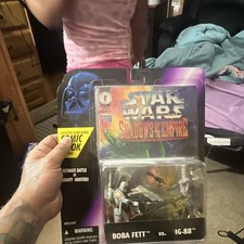 Kenner Star Wars Shadows of the Empire Boba Fett vs IG-88 Action Figures