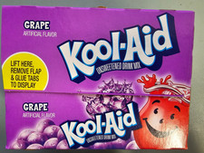 Box of 48 Packs Kool-Aid Grape Flavor Soft Dr...