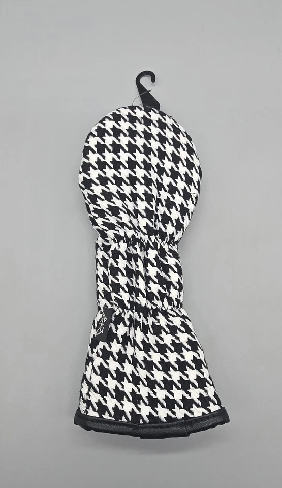 NOVO - Maxfli Vintage Coleção Híbrida Capa de Cabeça de Taco de Golfe Estampa Houndstooth - Imagem 3 de 4