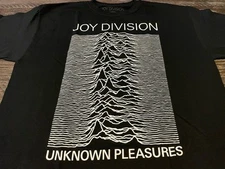 Joy Division "Unknown Pleasures" T-Shirt Size Medium