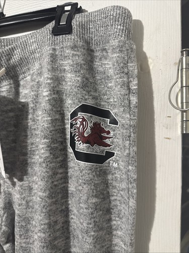 Chicha-d Women’s Comfy Flare Gray Pants Gamecocks League X-Large, NWT - Picture 3 of 5