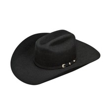 Ariat Men's Black Wool Cowboy Hat A7520001