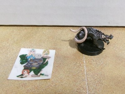 =Dungeons and Dragons D&DB5, LE 4 Dire Rat 2004 no card=