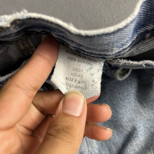 Pantalone Key Uomo 32X32 Blu Doppio Ginocchio Gamba Dritta Falegname Abbigliamento da Lavoro Anticato - Foto 6 di 9