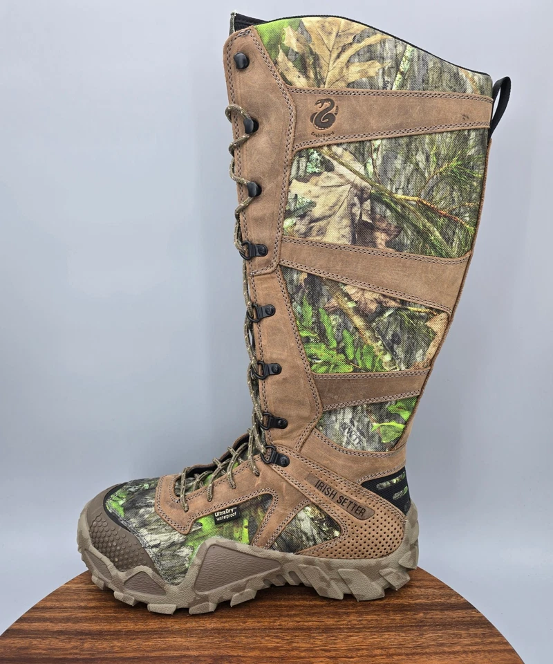 Irish Setter Red Wing Vaprtrek Hunting Boots Men's 8.5 EE Knee High Waterproof - Image 3 of 4