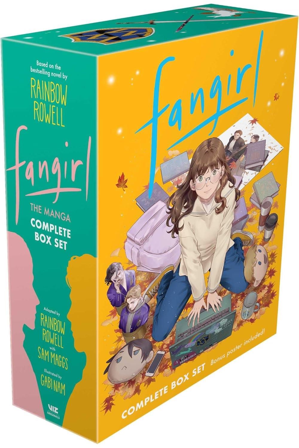 Fangirl: The Manga Complete Box Set by Rainbow Rowell Paperback