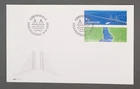 MayfairStamps Denmark FDC 2000 Bridge Pair First Day Cover aax_85435